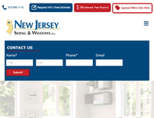 Tablet Screenshot of newjerseywindow.com